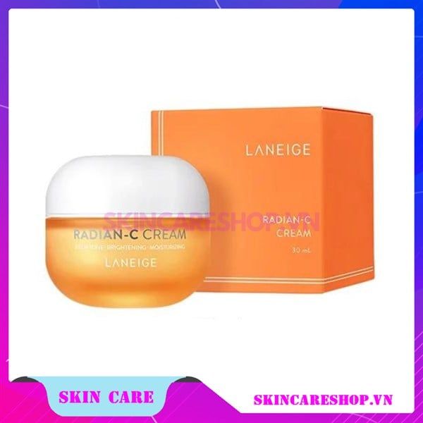 Kem Dưỡng Ẩm, Dưỡng Trắng Da Mờ Thâm Nám Laneige Radian-C Cream