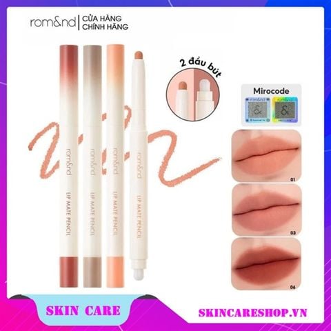Chì Kẻ Viền Môi Romand Lip Matte Pencil - 04
