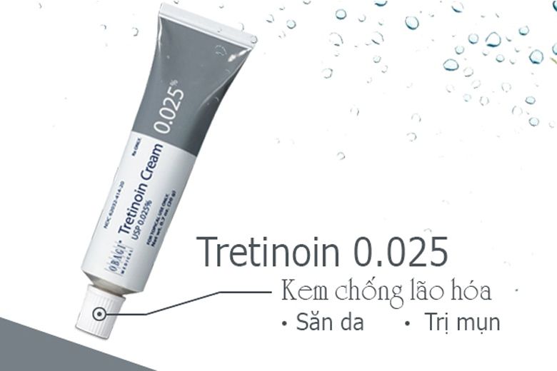 Kem Trị Mụn Và Chống Lão Hóa Obagi Tretinoin Cream USP 0.025% 20g