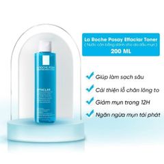 Nước Hoa Hồng La Roche Posay Effaclar Lotion Astringent 200ml