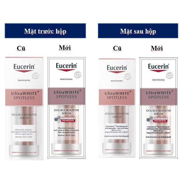Tinh Chất Làm Sáng Da, Giảm Thâm Nám Eucerin UltraWHITE+ Spotless Double Booster Serum 30ml