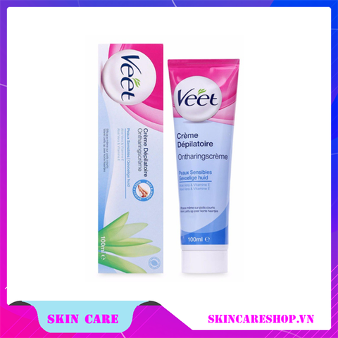 Kem tẩy lông Veet Hair Removal Cream for Sensitive Skin 100ml