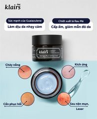 Kem Dưỡng Phục Hồi Da Klairs Midnight Blue Calming Cream