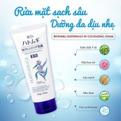 Sữa Rửa Mặt Hatomugi Moisturizing & Facial Washing The Facial Foam