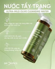 Tẩy Trang Drceutics Ultra Mild Olive Cleansing Water 500ml