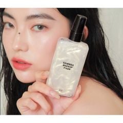 Xịt Khóa Nền Trang Điểm 3CE Shimmer Makeup Fixer 95ml