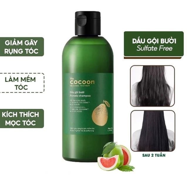 Dầu gội Cocoon Giảm Gãy Rụng & Kích Thích Mọc Tóc 500ml