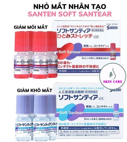 Nước Mắt Nhân Tạo Soft Santear Santen 5ml