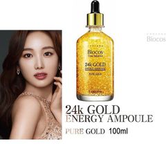 Tinh Chất Chống Lão Hóa Biocos Time Solution 24K Gold Energy Ampoule 100ml