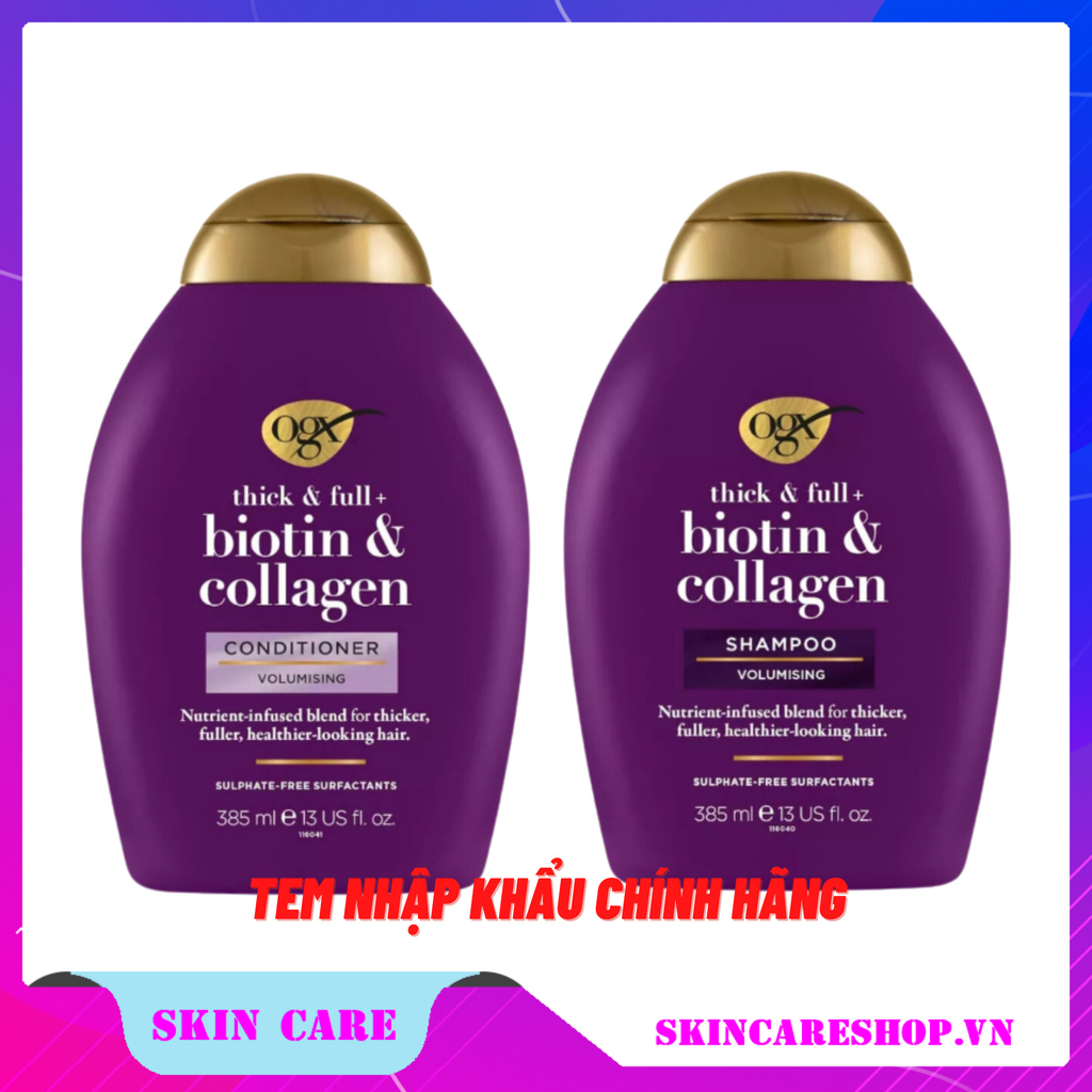 OGX Thick & Full Biotin Collagen 385ml