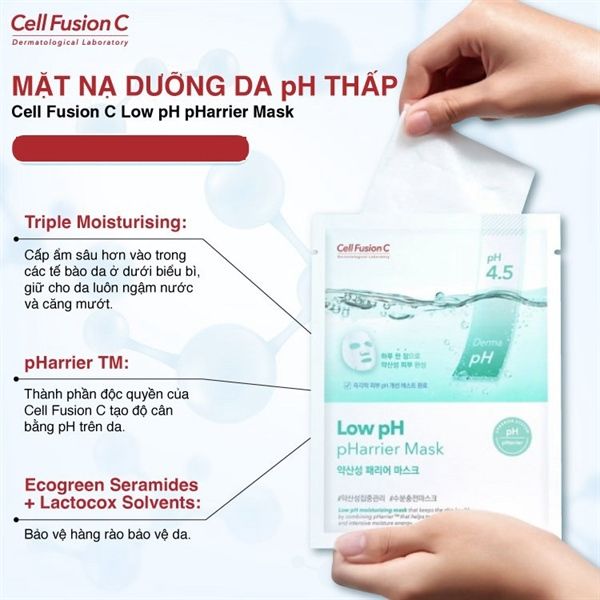 Mặt Nạ Cell Fusion C Low pH pHarrier Mask 25ml