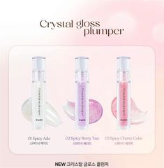 Son Bóng Clio Crystal Gloss Plumper 3.4g
