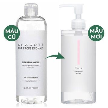 Nước Tẩy Trang Chacott for Professionals Cleansing Water 500ml