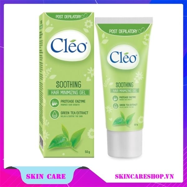 Gel làm dịu da sau tẩy lông Cleo - Giúp chậm mọc lông