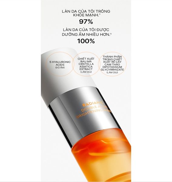 Tinh Chất Phục Hồi và Dưỡng Sáng Da Chuyên Sâu Laneige Radian-C Double Active Brightening Essence 30g