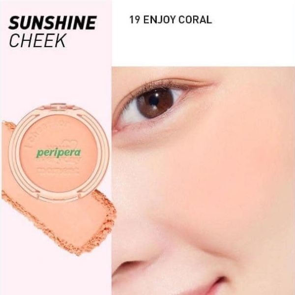 Phấn Má Peripera Pure Blushed Sunshine Cheek