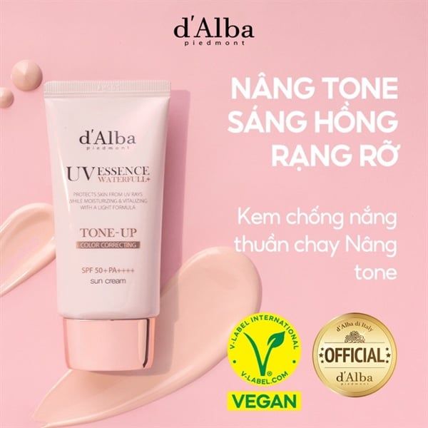 Kem Chống Nắng D'alba Waterfull Tone-Up Sun Cream 50ml