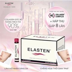 Nước Uống Bổ Sung Collagen, Làm Đẹp Da Elasten (28 ống x 25ml)