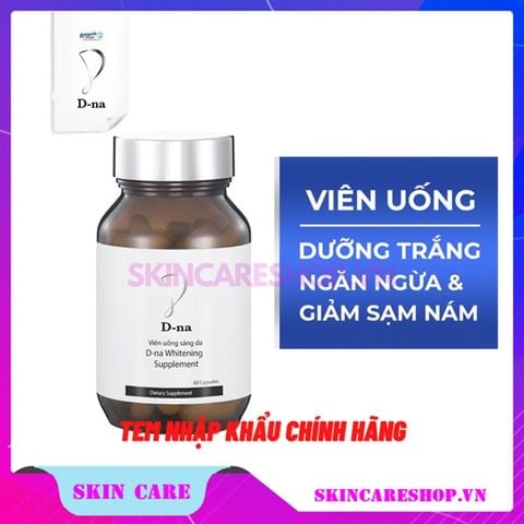 Thực Phẩm Bảo Vệ Sức Khỏe Viên Uống Sáng Da D-Na Whitening Supplement 30 Viên