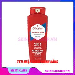 Sữa Tắm Gội Old Spice Hair + Body Wash High Endurance Crisp Scent 2 In 1 532ml