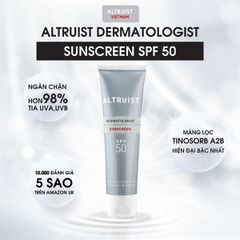 Kem Chống Nắng Altruist Dermatologist Sunscreen SPF 50 UVA 100ml