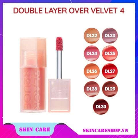 Son Kem Black Rouge Double Layer Over Velvet Ver 4