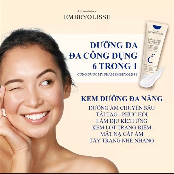 Kem Dưỡng Ẩm Embryolisse Lait Creme Concentre