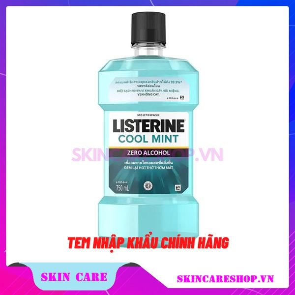 Nước Súc Miệng Listerine Cool Mint Mouthwash