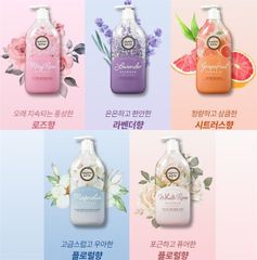 Sữa Tắm Cao Cấp Tinh Chất Hoa Thiên Nhiên Happy Bath Essence Body Wash 900g