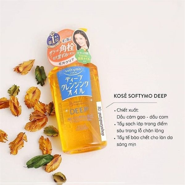 Dầu tẩy trang Kosé Softymo Deep Cleansing Oil 230ml
