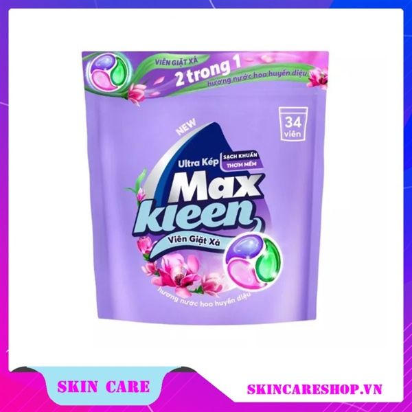 Túi viên giặt xả Maxkleen nước hoa huyền diệu 510g