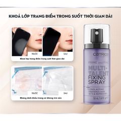 Xịt Khóa Nền Catrice Prime And Fine Multitalent 50ml