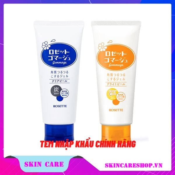 Tẩy Tế Bào Chết Dạng Gel Chiết Xuất Từ Thiên Nhiên Rosette Gommage 180g