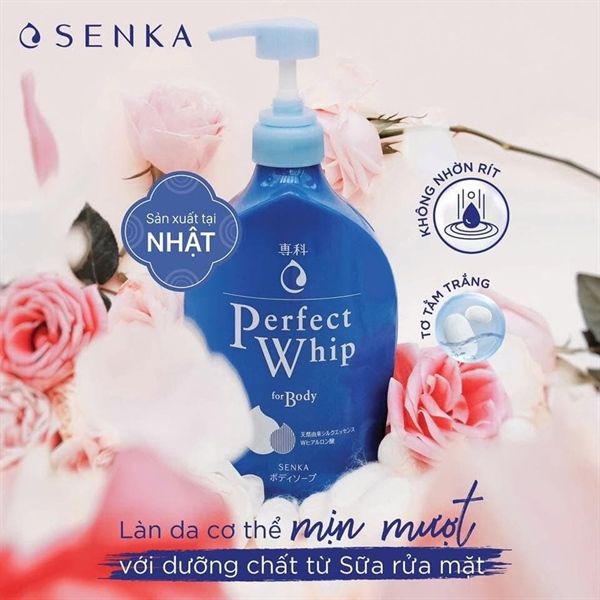 Sữa Tắm Senka Perfect Whip For Body 500ml