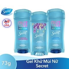Gel Khử Mùi, Ngăn Tiết Mồ Hồi Secret 48Hr Clear Gel Anti-Perspirant 73g