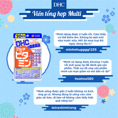 Viên uống DHC Multi Vitamin Tổng Hợp (Tem Nhập Khẩu)