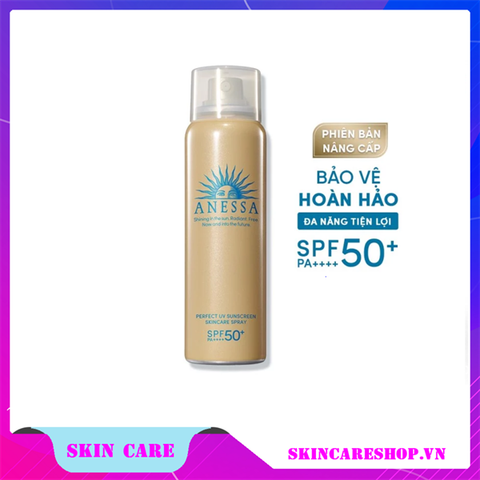 Xịt chống nắng Anessa Perfect UV Sunscreen Skincare Spray N SPF50+ PA++++ 60g