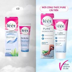 Kem Tẩy Lông Veet Pure Hair Removal Cream 50g