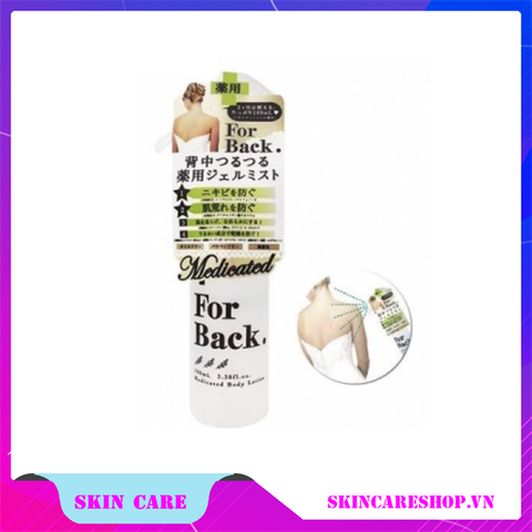 Xịt Trị Mụn Và Thâm Lưng Pelican For Back Medicated Body Lotion 100ml