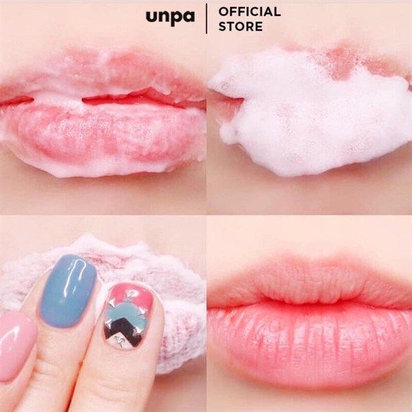 Tẩy Tế Bào Chết Môi Sủi Bọt Unpa Bubi Bubi Bubble Lip Scrub 10ml