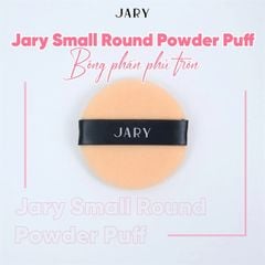 Bông Phấn Phủ Tròn nhỏ Jary Small Round Powder Puff