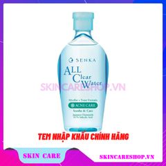 Nước Tẩy Trang Senka All Clear Water Acne Care