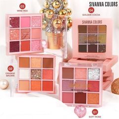 Phấn Mắt Trang Điểm Sivanna Colors Fall In Love Eyeshadow Palette HF631