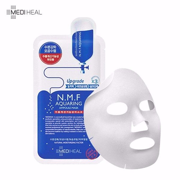 Mặt nạ dưỡng ẩm, kiềm dầu Mediheal N.M.F Aquaring Ampoule Mask 25ml