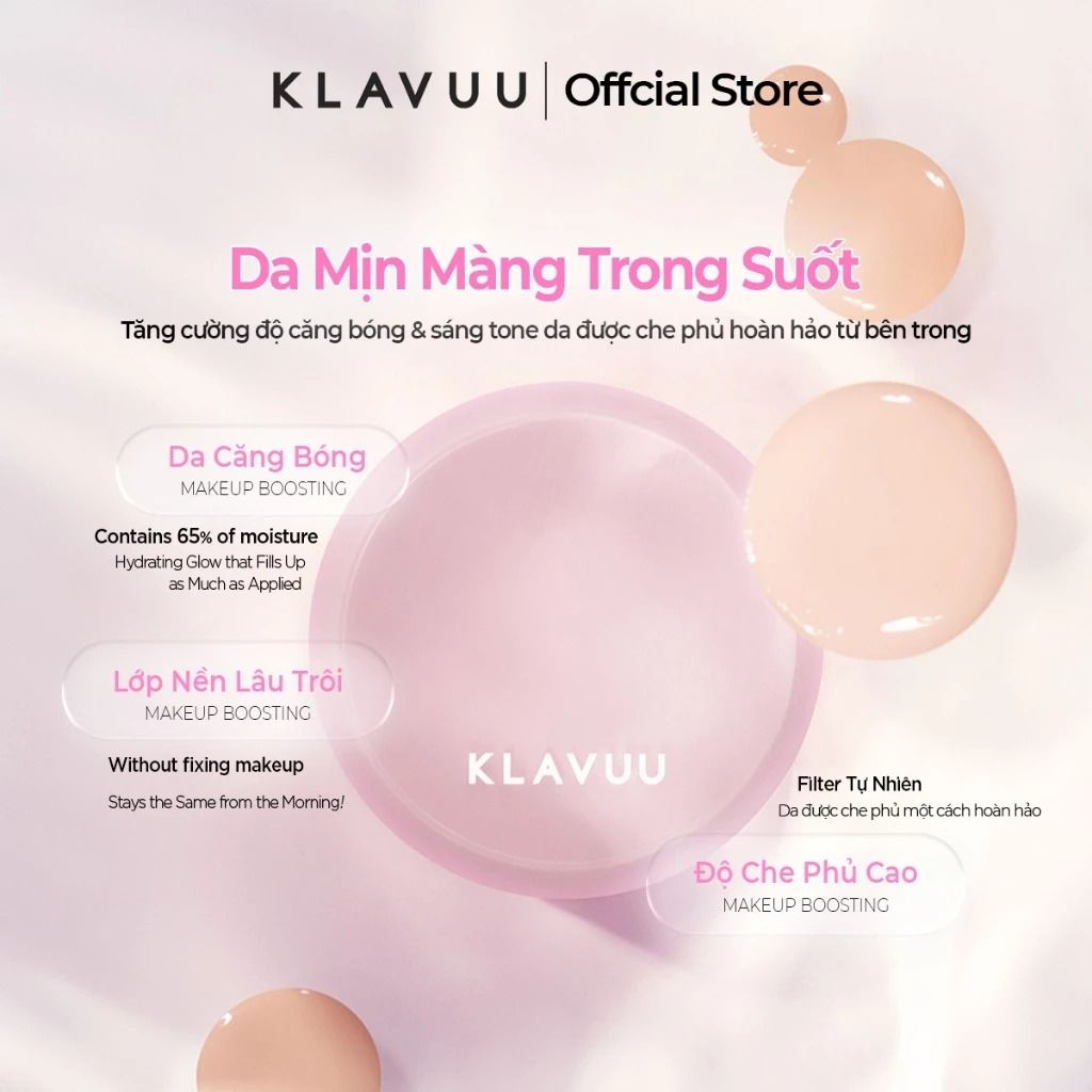 Phấn nước Klavuu Actress Backstage Boosting Cushion