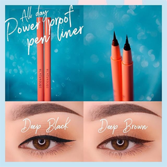 Kẻ Mắt Black Rouge All Day Power Proof Pen Liner (Đen)