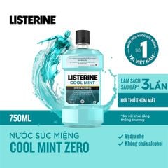 Nước Súc Miệng Listerine Cool Mint Mouthwash