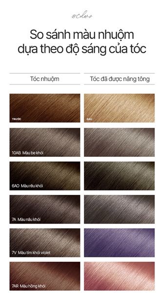 Thuốc Nhuộm Tóc Mise En Scène Hello Bubble Sahara 30ml