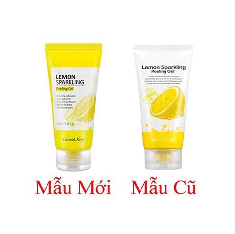 Tẩy Tế Bào Chết Secret Key Lemon Sparkling Peeling Gel 120ml