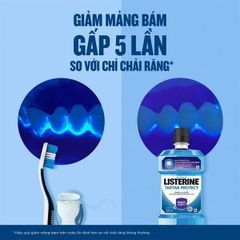 Nước súc miệng Listerine Tartar Protect giúp ngăn ngừa mảng bám 500ml